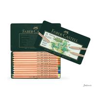 Faber-Castell PITT Pastel Pencils - Tin Of 12