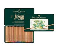 Faber-Castell PITT Pastel Pencils Tin of 36 Count (Pack of 1),Several Colours,112136