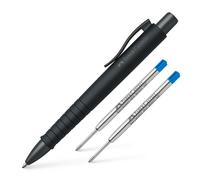 Faber-Castell POLY BALL Urban XB 241190 Ballpoint Pen Black with 2 Refills XB Bl