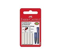 Faber-Castell Poly matic 4 Erasers, Set of 4, For Graphite and Color Pencils, Smudge-Free, Standard Size