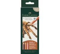 Faber-Castell Polychromos 3 Colour Pencils Creative Sets, Spider, Step-by-step Illustration Guides, Video, Coloured Pencils for Art, Craft, Drawing, Sketching, Home, School, University, Colouring