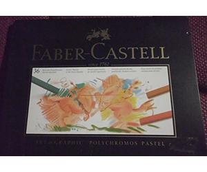 Faber-Castell Polychromos Artists Pastels Set - 12, 24 or 36-36 Pack