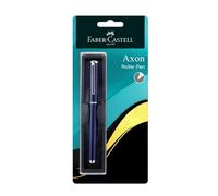 Faber-Castell Premium Metal Axon Roller Pen, Blue Ink, 0.7mm