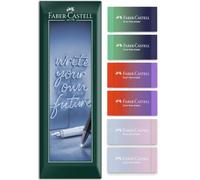 Faber-Castell PVC & Dust Free Eraser Flow Edition Erasers Pack of 6