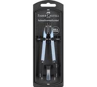 Faber-Castell Compass Grip 574454 - Bendable Legs, Spare Parts & Leads - Sky Blue