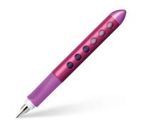 Faber-Castell Fountain Pen Scribolino 149846 – School, Right-handed Nib Size A – Berry