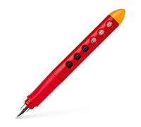 FABER-CASTELL Scribolino 149852 School Fountain Pen for Right-Handed Users, Red, Pack of 1