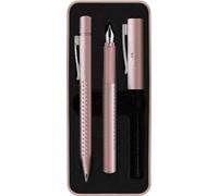 Faber-Castell Set Grip 2011 pale rose Ballpoint Pen and Fountain Pen, none
