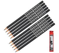 Faber-Castell Sketching Pencils, 4B Graded, Pack of 10, Professional Artists Drawing Graphite Lead Pencils, Perfect for Sketch Draw Shade Write Tone Draft