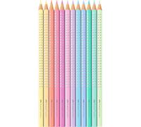 Faber-Castell Sparkle Colouring Pencils Sparkle Pastel, Tin of 12