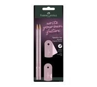 Faber Castell Sparkle Pencil Set Rose Shadows, none