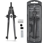 Faber-Castell Stream Quick-set Compass - Black Stone, 174530