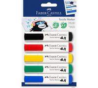 Faber-Castell Textile Markers - Set of 5