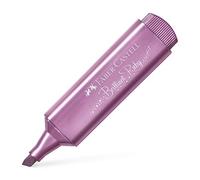 Faber-Castell Textliner 46 Metallic Brilliant Ruby Highlighter Pen - Box of 50