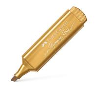 Faber-Castell Textliner 46 Metallic Glamorous Gold Highlighter Pen - Box of 50