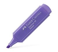 Faber-Castell Textliner 46 Pastel Lilac Highlighter Pen - Box of 50