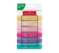 Faber-Castell Highlighter Textliner 46 Assorted Pastel Colours (Pack of 6)