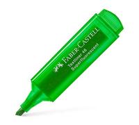 Faber-Castell Textliner 46 Superfluorescent Green Highlighter Pen - Box of 50