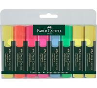 Faber Castell Textliner Highlighter Pen 48 Promotion 6+2 1 count (Pack of 8) ass