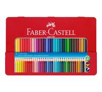 Faber-Castell Tin of 36 Colour GRIP 2001 pencils, multicoloured