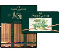 Faber-Castell Tin of 60 High Quality Pitt Pastel Artists Colouring Pencils, High Colour Ideal For Colouring, Drawing, Sketching, By Professional And Hobby Artists, Coloured Pencils Presented In A Tin