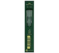 Faber-Castell F127112 2mm 2H Leads (Packof 10), Black