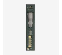 Faber-Castell F127103 TK9071 2mm 3b Leads (Pack of 10), Black