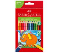 Faber-Castell Triangular Colour Pencil 12pk (Jumbo)