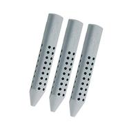 Faber-Castell Triangular Eraser Grip 2001 (3 x Grey)