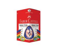 Faber Castell Triangular Grip Lead Graphite Colour Pencils Tin Assorted 72 Pack