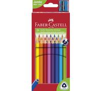 Faber-Castell Triangle Grip Coloured Pencil (20pk)