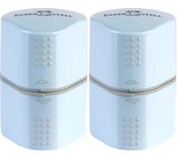 Faber-Castell Trio sharpening box Grip Colour sky blue (Pack of 2)