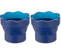 Faber-Castell Water Cup Clic&Go Blue (Pack of 2)