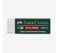 Faber-Castell : White Vinyl Eraser with Sleeve