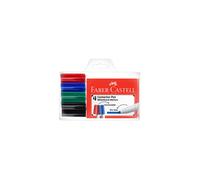 Faber-Castell Whiteboard Markers (4pk) (Connector)