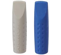 Faber-Catell Erasaer Cap 2001 Twin Pack (2 Pieces = 1 Bag) red/Blue Assorted
