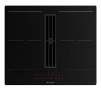 Faber Galileo Slim 340.0708.974 60cm Wide Black Venting Induction Hob - Recirculating