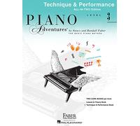 Faber Piano Adventures: Level 3 - Technique & Performance (Book/CD): Technique & Performance - Anglicised Edition