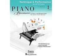 Faber Piano Adventures: Level 3 - Technique & Performance (Book/CD): Technique & Performance - Anglicised Edition