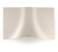 Faber Veil 335.0572.109 90cm Wide Matt White Wall-Mounted Cooker Hood