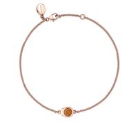 Faberge Cosmic Curve Rose Gold Orange Spessartite Chain Bracelet FBR-855