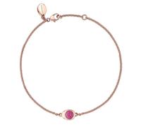 Faberge Cosmic Curve Rose Gold Pink Sapphire Chain Bracelet FBR-857