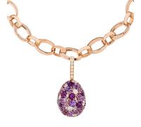 Faberge Emotion 18ct Yellow Gold Purple Charm - Yellow Gold FBR-209