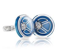 Faberge Visionnaire 18ct White Gold Diamond Cufflinks - Gold FBR-254