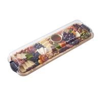 Faberware Large Build-a-Board Bamboo Grazing Platter and Locking Lid 17.5 x 56cm