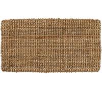 FabFill Jute Coir Door Mat - Heavy Duty Outdoor Door Mat with Durable Backing & Classic Weave, Dirt Trapper Entrance Mat for Mud, Dirt & Wet Shoes, Ideal for Entryways, Garden & Patio (60 x 90 cm)