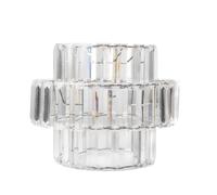 FabFinds 3 Tier Clear Crystal Lampshade 25cm (2)