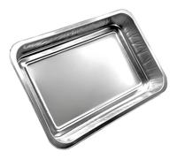 FabFinds Aluminium Foil Baking Trays Foil Tray for Baking BBQs Roasting & Storage 33.5xmX22.5cm (3)