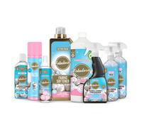 FabFinds Cotton Fresh Cleaning Bundle 8 Piece Set Includes Laundry Cleanser, Fabric Softener, Disinfectant, Spray & Wear, Multi-Surface Polish, Room Refresher, Multipurpose Sprays