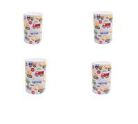 FabFinds Money Tin Box for Adults - Premium Money Jar Piggy Bank & Sealed Money Box for Smart Financial Management (4, Transport)